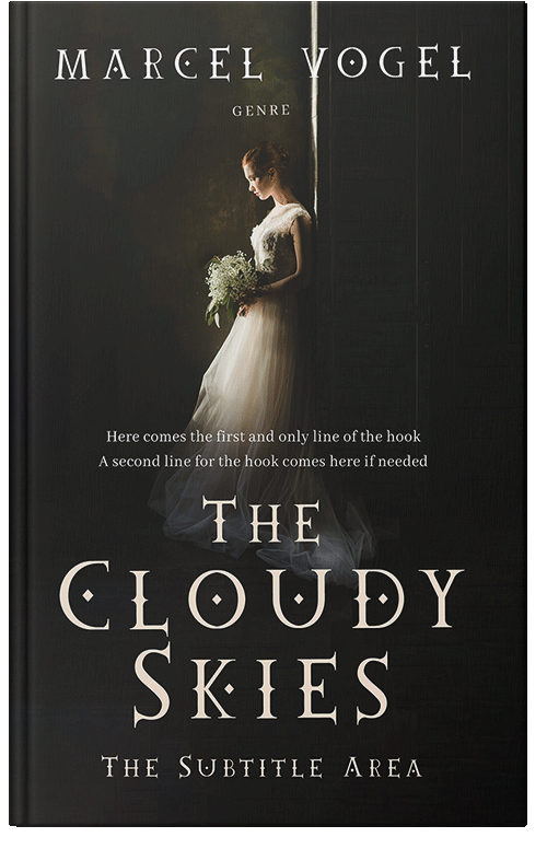 Front view of Premade Romance Book Cover - Rangoon Green