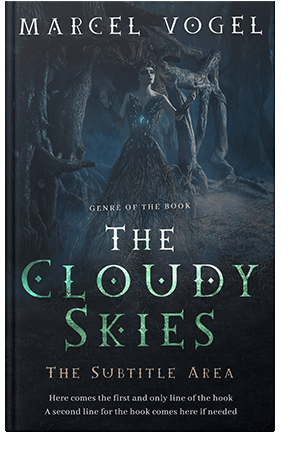 Pre Made Book Cover Mirage