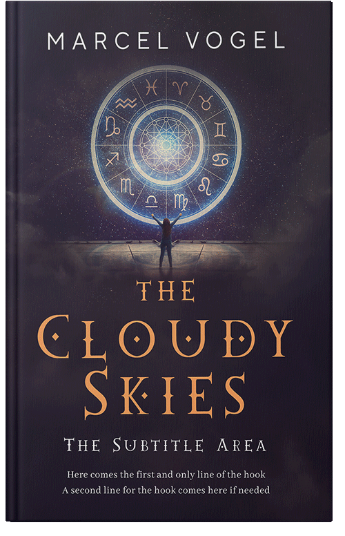 Front view of Bleached Cedar #24391 - Premade Religion & Spirituality Book Cover