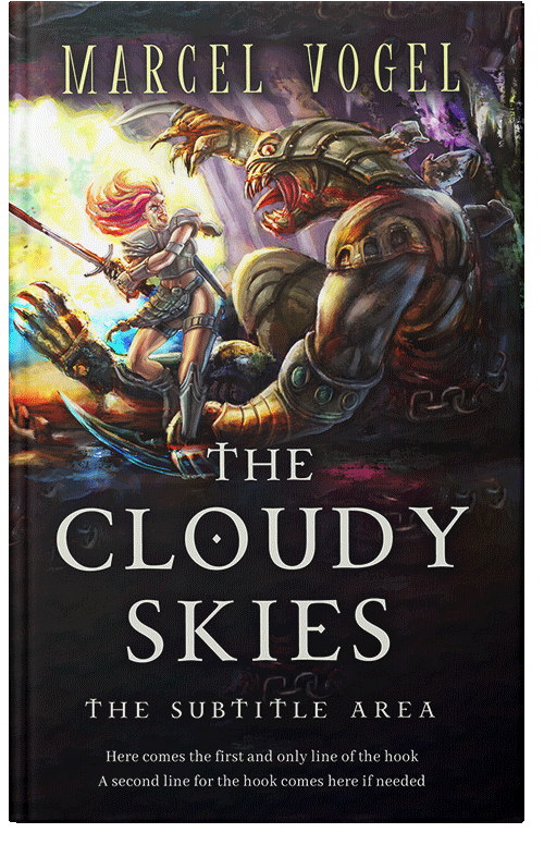 Front view of Pavlova #24400 - Premade Fantasy Book Cover