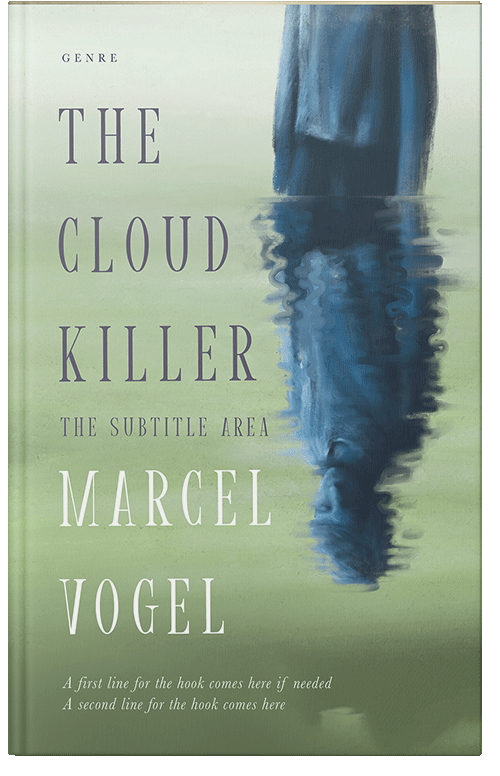 Front view of Rainee #24419 - Premade Surreal Book Cover