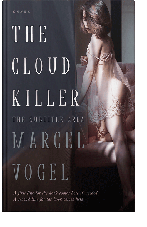 Front view of Thunder #24421 - Premade Erotica Book Cover