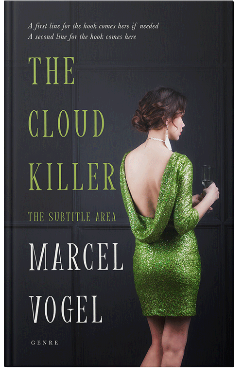 Front view of Premade Royal Romance Book Cover - Shark