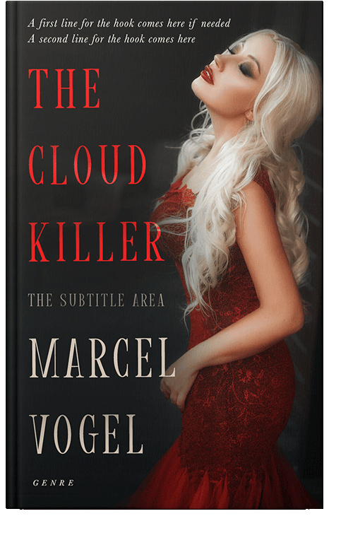 Front view of Old Rose #24437 - Premade Romance Book Cover