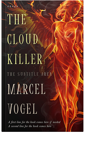 Pre Made Book Cover Hot Cinnamon