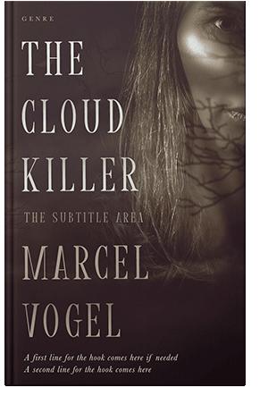 Pre Made Book Cover Cocoa Brown