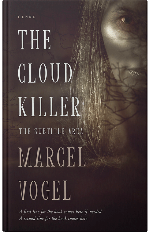 Front view of Cocoa Brown #24446 - Premade Mystery & Thriller & Suspense Book Cover