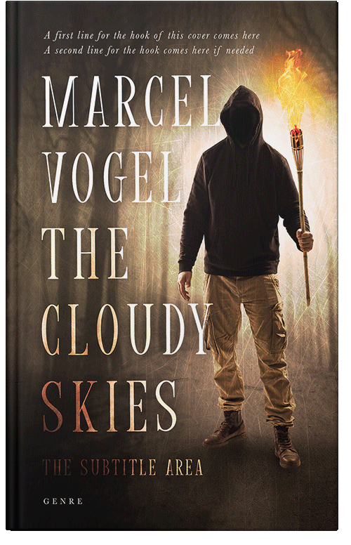 Front view of Oil #24449 - Premade Mystery & Thriller & Suspense Book Cover