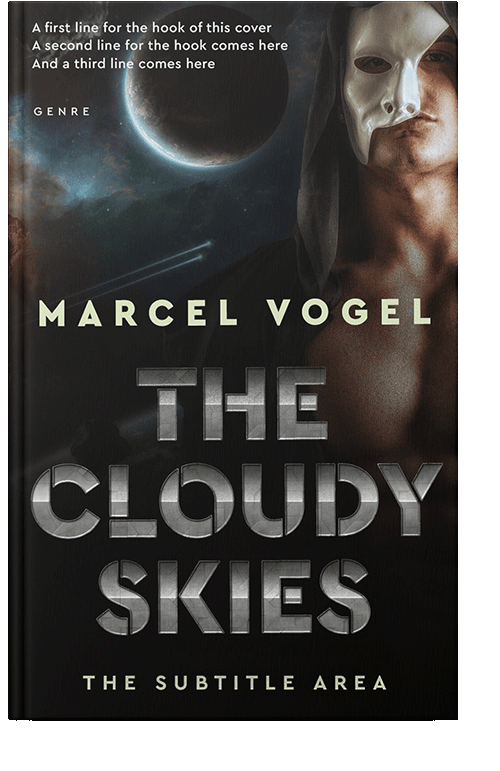 Front view of Cod Gray #24456 - Premade Apocalyptica Book Cover