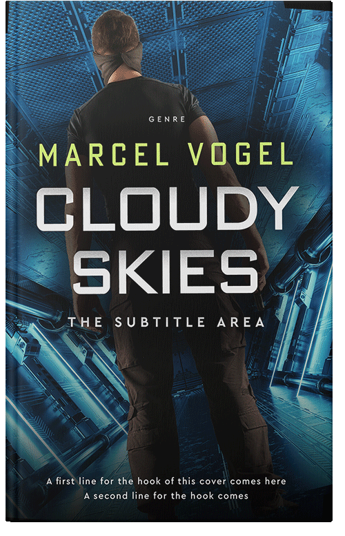 Front view of Premade Science Fiction Book Cover - Big Stone