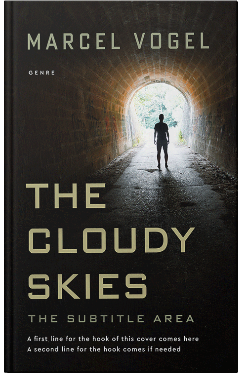 Front view of Premade Mystery & Thriller & Suspense Book Cover - Ash