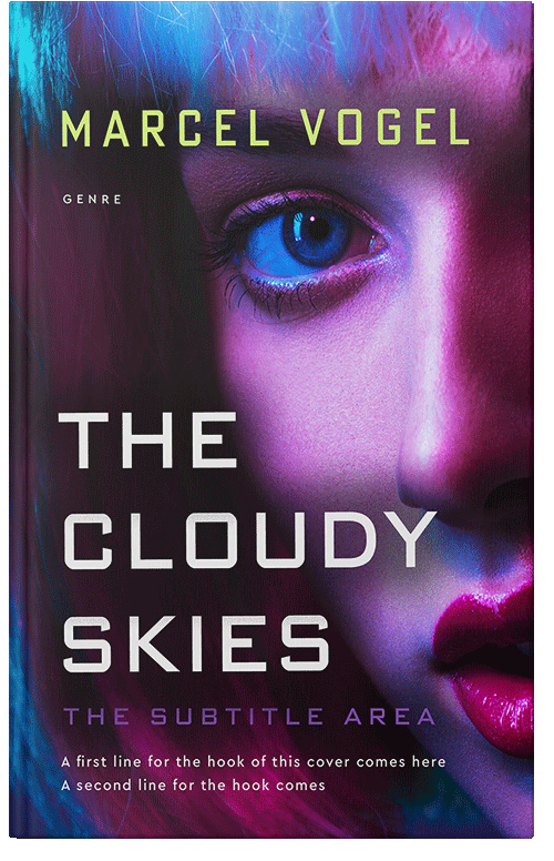 Front view of Revolver #24466 - Premade Mystery & Thriller & Suspense Book Cover