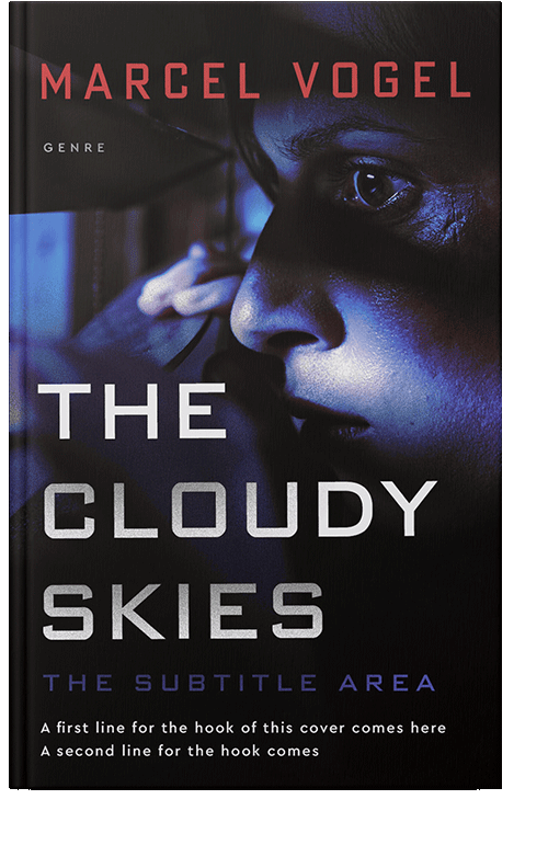 Front view of Cinder #24467 - Premade Mystery & Thriller & Suspense Book Cover