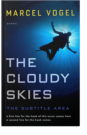 Pre Made Book Cover Black Pearl