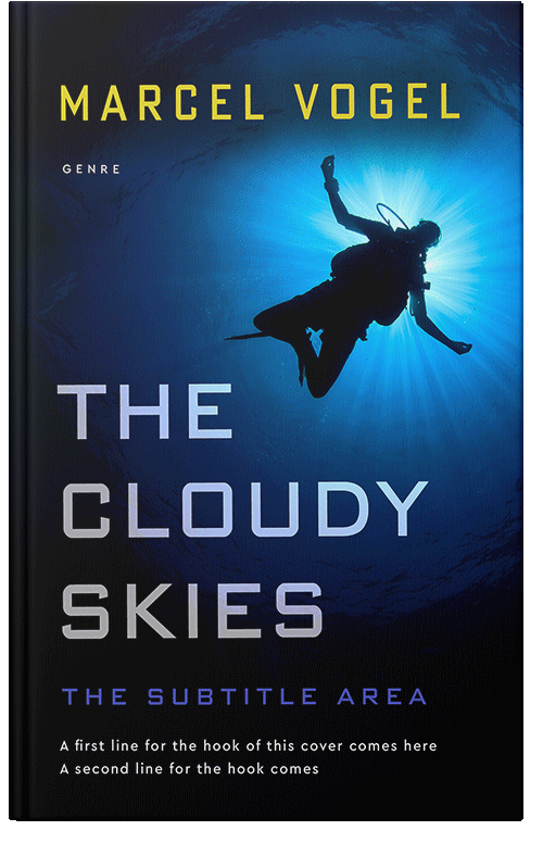 Front view of Black Pearl #24468 - Premade Mystery & Thriller & Suspense Book Cover