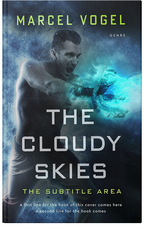 Front view of Premade Fantasy Book Cover - Mirage