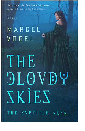 Pre Made Book Cover Elephant