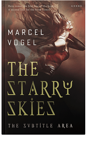 Pre Made Book Cover Night Rider