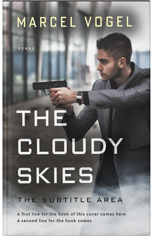 Front view of Premade Mystery & Thriller & Suspense Book Cover - Mine Shaft