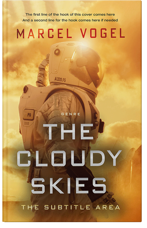 Front view of Anzac #24493 - Premade Science Fiction Book Cover