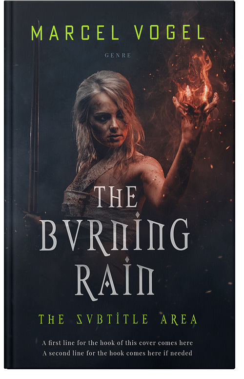 Front view of Premade Fantasy Book Cover - Bastille