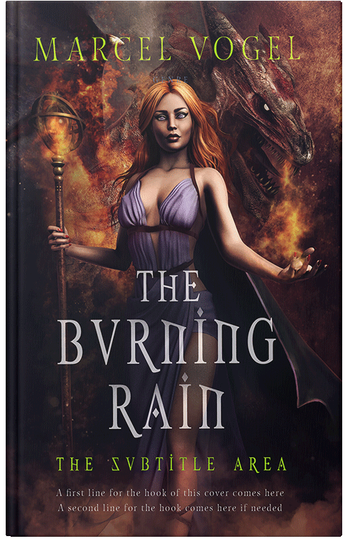 Front view of Premade Fantasy Book Cover - Gondola