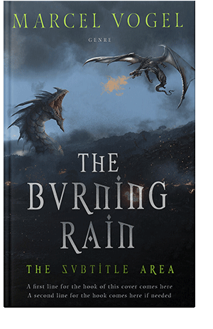 Pre Made Book Cover Mirage