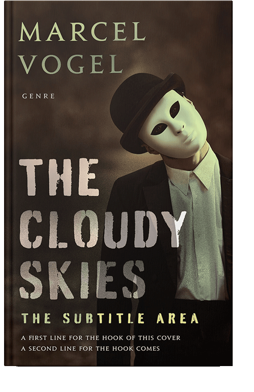 Front view of Coffee Bean #24501 - Premade Mystery & Thriller & Suspense Book Cover