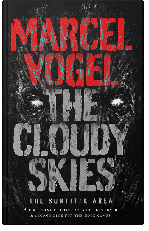 Front view of Cod Gray #24507 - Premade Horror Book Cover