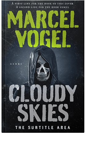 Pre Made Book Cover Olive Green