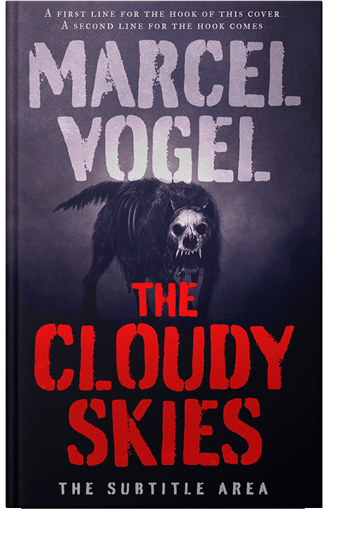 Front view of Chestnut Rose #24519 - Premade Horror Book Cover