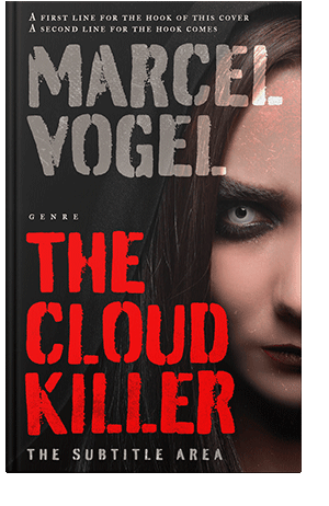 Pre Made Book Cover Cocoa Brown