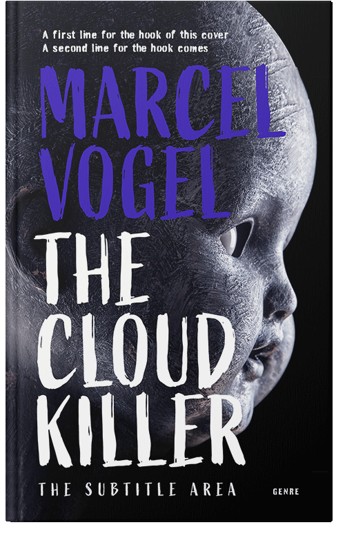 Front view of Cinder #24524 - Premade Mystery & Thriller & Suspense Book Cover