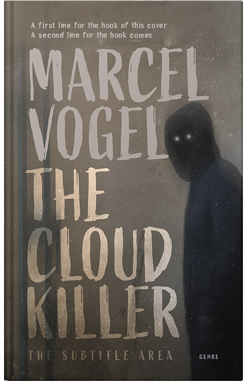 Front view of Soya Bean #24525 - Premade Horror Book Cover