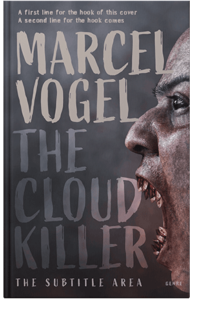 Pre Made Book Cover Ship Gray