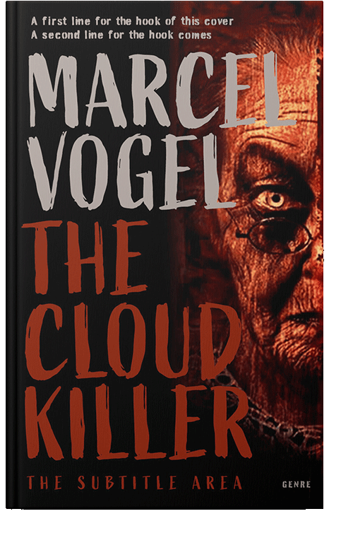 Front view of Graphite #24527 - Premade Horror Book Cover