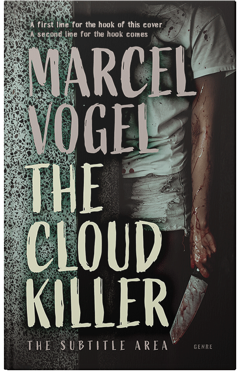 Front view of Premade Mystery & Thriller & Suspense Book Cover - Ash