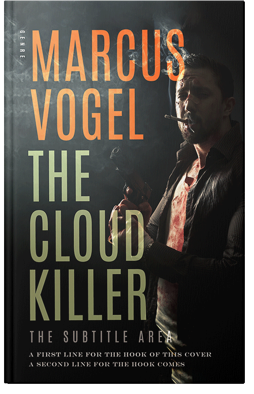 Front view of Heavy Metal #24537 - Premade Mystery & Thriller & Suspense Book Cover