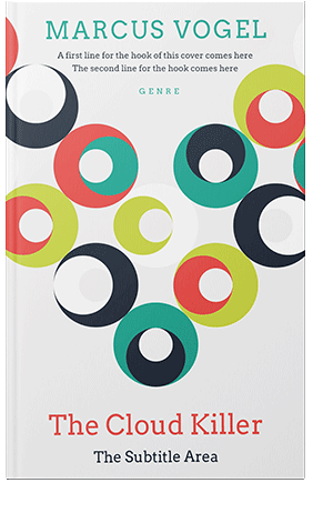 Pre Made Book Cover Green Pea