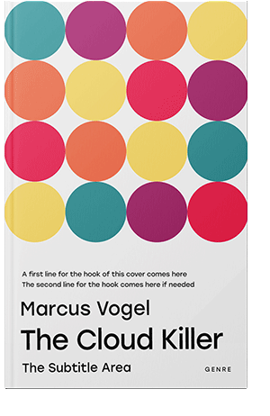 Pre Made Book Cover Cerise Red