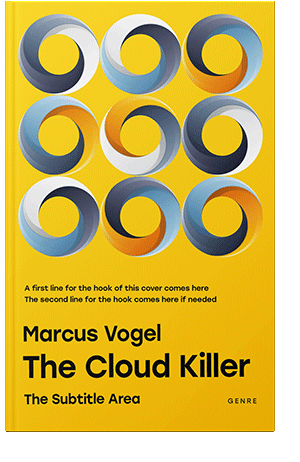 Pre Made Book Cover Oxford Blue