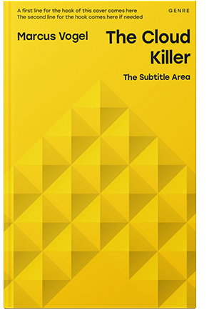 Pre Made Book Cover Gold