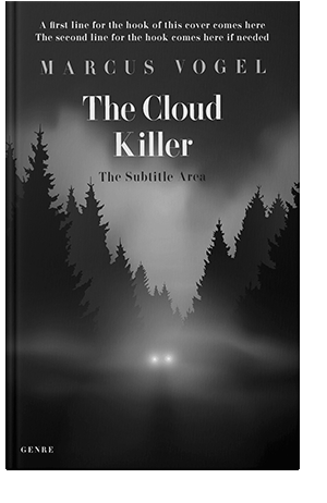 Pre Made Book Cover Cod Gray