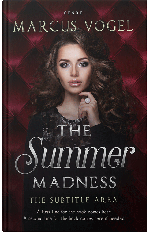 Front view of Asphalt #24573 - Premade Romance Book Cover