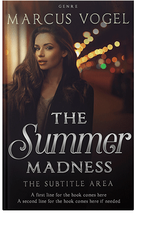 Pre Made Book Cover Night Rider