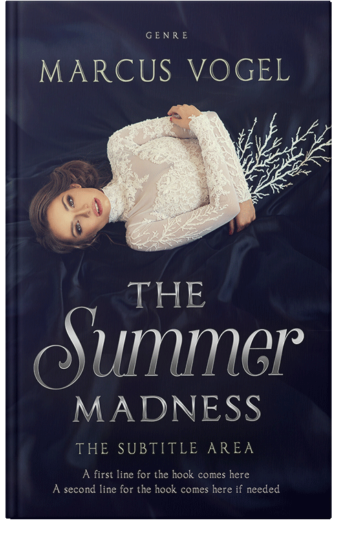 Front view of Soft Amber #24576 - Premade Romance Book Cover