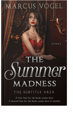 Pre Made Book Cover Crowshead