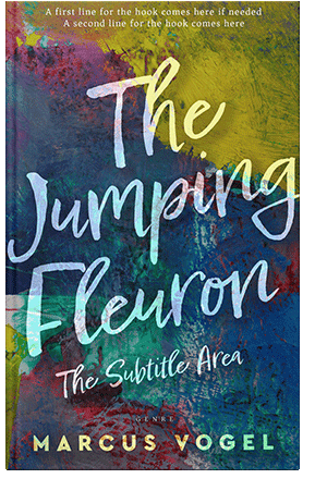 Pre Made Book Cover Oxford Blue