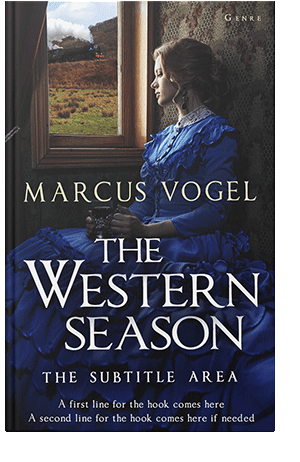 Pre Made Book Cover Steel Gray