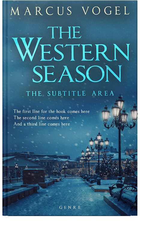 Front view of Blumine #24601 - Premade Romance Book Cover